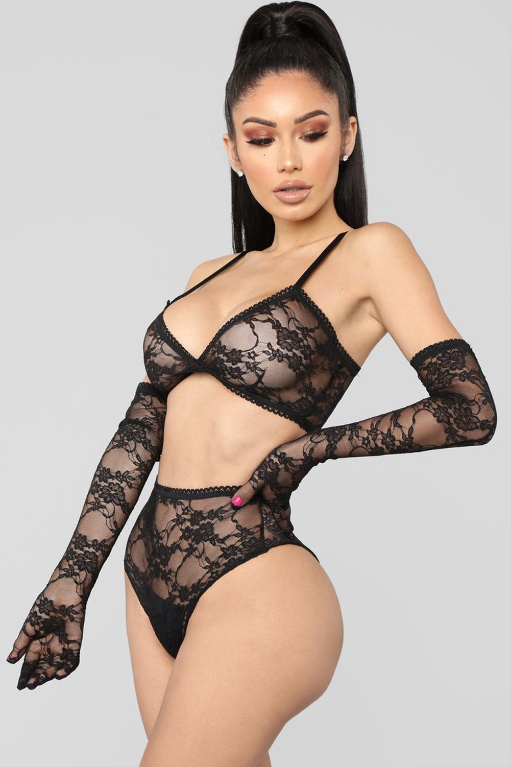 Lingerie Lace Nightdress